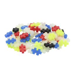 TUBE PHOSPHORESCENT - JEU DE CONSTRUCTION - 100 PIÈCES - KONTIKI