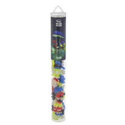 TUBE PHOSPHORESCENT - JEU DE CONSTRUCTION - 100 PIÈCES - KONTIKI