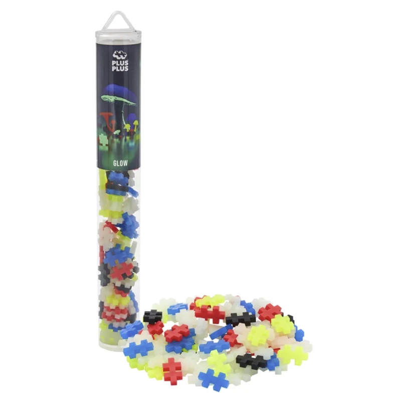 TUBE PHOSPHORESCENT - JEU DE CONSTRUCTION - 100 PIÈCES - KONTIKI