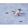 TUBE AVION - JEU DE CONSTRUCTION - 100 PIÈCES - KONTIKI