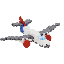 TUBE AVION - JEU DE CONSTRUCTION - 100 PIÈCES - KONTIKI