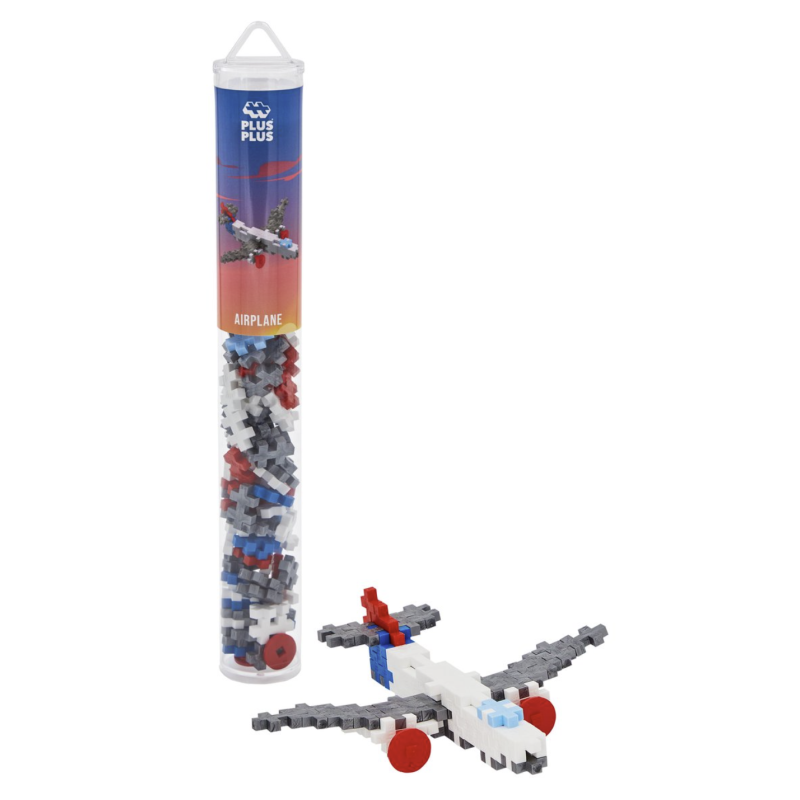 TUBE AVION - JEU DE CONSTRUCTION - 100 PIÈCES - KONTIKI