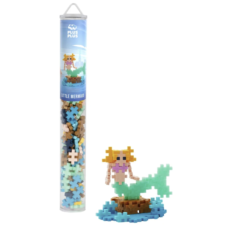 TUBE LA PETITE SIRÈNE - JEU DE CONSTRUCTION - 100 PIÈCES - KONTIKI