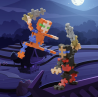 TUBE NINJAS - JEU DE CONSTRUCTION - 100 PIÈCES - KONTIKI