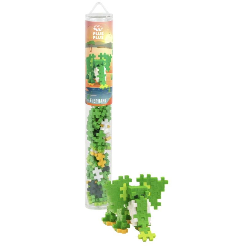 TUBE ÉLÉPHANT - JEU DE CONSTRUCTION - 100 PIÈCES - KONTIKI