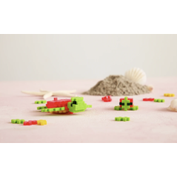 TUBE TORTUE - JEU DE CONSTRUCTION - 100 PIÈCES - KONTIKI