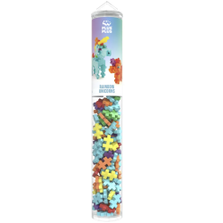 TUBE LICORNE ARC-EN-CIEL - JEU DE CONSTRUCTION - 100 PIÈCES - KONTIKI