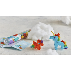 TUBE LICORNE ARC-EN-CIEL - JEU DE CONSTRUCTION - 100 PIÈCES - KONTIKI