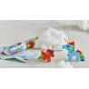 TUBE LICORNE ARC-EN-CIEL - JEU DE CONSTRUCTION - 100 PIÈCES - KONTIKI