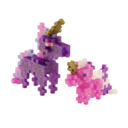 TUBE LICORNE PAILLETTES - JEU DE CONSTRUCTION - 100 PIÈCES - KONTIKI