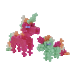 TUBE LICORNE PERLE - JEU DE CONSTRUCTION - 100 PIÈCES - KONTIKI