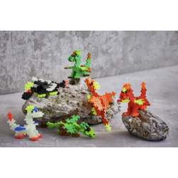 TUBE DRAGON DE FEU - JEU DE CONSTRUCTION - 100 PIÈCES - KONTIKI