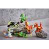 TUBE DRAGON DE TERRE - JEU DE CONSTRUCTION - 100 PIÈCES - KONTIKI
