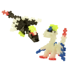 TUBE DRAGON LUMINEUX - JEU DE CONSTRUCTION - 100 PIÈCES - KONTIKI
