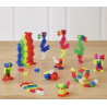 MEGA TUBE - NEON - JEU DE CONSTRUCTION - 240 PIÈCES - KONTIKI