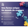 MEGA TUBE - PERLE - JEU DE CONSTRUCTION - 240 PIÈCES - KONTIKI