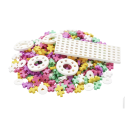 MEGA TUBE VOITURE BONBON - JEU DE CONSTRUCTION - 240 PIÈCES - KONTIKI
