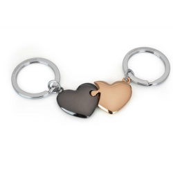 PORTE-CLÉS - DUO DE COEURS...