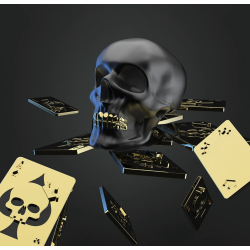 PORTE-CLÉS - TÊTE DE MORT - KONTIKI