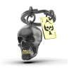 PORTE-CLÉS - TÊTE DE MORT - KONTIKI