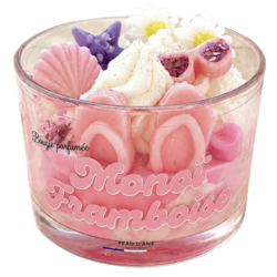 BOUGIE  - MONOÏ FRAMBOISE -...