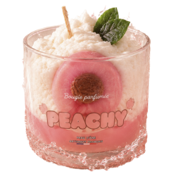 BOUGIE 2 MÈCHES - PEACHY -...