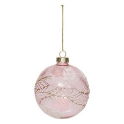 Boule de Noël en verre -...