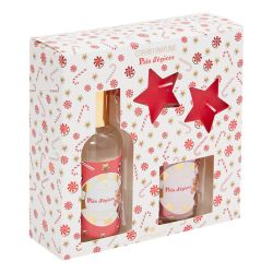 Coffret Spray d'ambiance et Bougie au Pain d'épices