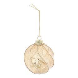Boule de Noël en verre -...