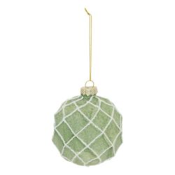 Boule de Noël en verre -...