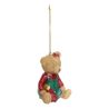 Suspension de Noël en résine - Ourson Jouet - 8cm