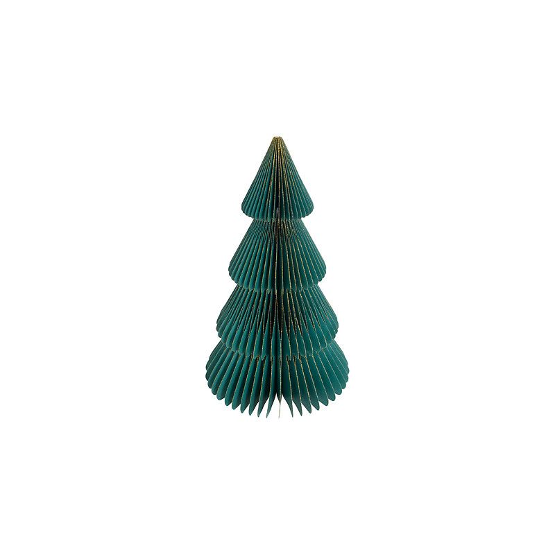 Sapin Origami en papier - Shapu Vert - H60cm