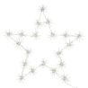 Etoile lumineuse 200 LED blanc chaud intérieure/extérieure - H61.3cm
