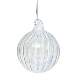 Boule de Noël en verre -...
