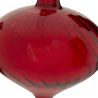 Boule de Noël en verre - Oignon rouge - D8cm