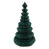 Sapin origami en papier vert - H180cm