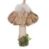 Suspension de Noël - Ecorce champignon - H7cm
