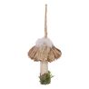 Suspension de Noël - Ecorce champignon - H7cm