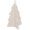 Suspension de Noël - Sapin en céramique blanc OU vert - H9cm