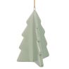 Suspension de Noël - Sapin en céramique blanc OU vert - H9cm