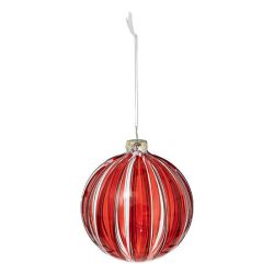 Boule de Noël en verre -...