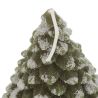Bougie Sapin verte OU blanche - 370g H15cm