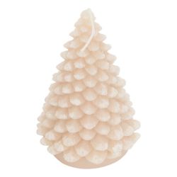 Bougie Sapin verte OU blanche - 370g H15cm