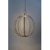 Boule lumineuse 256 LED blanc chaud intérieure/extérieure - D40cm