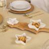 Plat apéritif 3 raviers étoiles