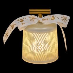 Cloche de Noël lumineuse - H13cm