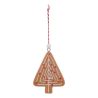 Suspension de Noël en résine - Set de 3 Sujets Biscuits de Noël - 8cm