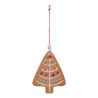 Suspension de Noël en résine - Set de 3 Sujets Biscuits de Noël - 8cm