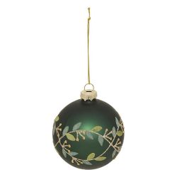 Boule de Noël en verre -...
