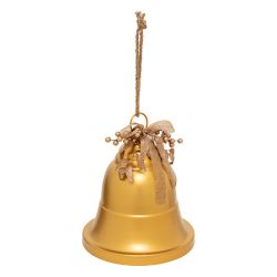 Cloche en métal dorée - D32cm